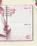 Arquivo Agenda Permanente 2 Dias por Página Coleção Mulher Virtuosa