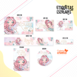 Arquivo Etiqueta Escolar FADAS