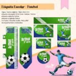 Arquivo Etiqueta Escolar Futebol