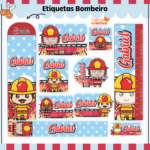 Arquivo Etiqueta Escolar BOMBEIROS