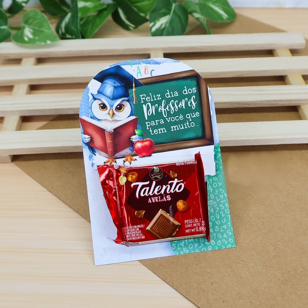 17 Card para Talento Arquivo Dia dos Professores Card Talento - Imagem 1