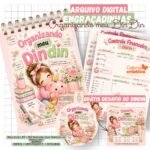 Arquivo Controle Financeiro Organizando Meu Dindin Menina