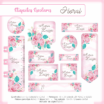 Arquivo Encadernaão Baby Floral