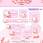 Arquivo Etiqueta Escolar HELLO KITTY CONFEITARIA