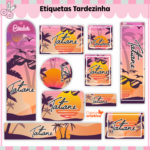 Arquivo Etiqueta Escolar TARDEZINHA