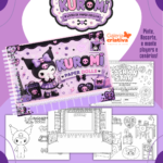 Arquivo Livrinho Paper Dolls Kuromi – Para Colorir