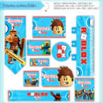 Arquivo Etiqueta Escolar Roblox
