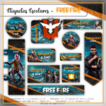 Arquivo Etiqueta Escolar Free Fire