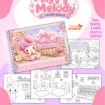 Arquivo Livrinho Paper Dolls My Melody – Para Colorir