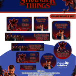 Arquivo Etiqueta Escolar STRANGER THINGS