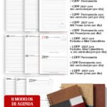 Arquivo Super Combo 11 Agendas 2027 e Perm Masculina com 5 Modelos de Capa