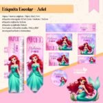 Arquivo Etiqueta Escolar Ariel