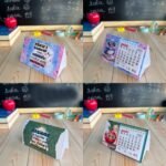 Arquivo Dia dos Professores Suporte Calendário de Mesa
