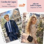 Arquivo Capas Teen - Feminino e Masculino