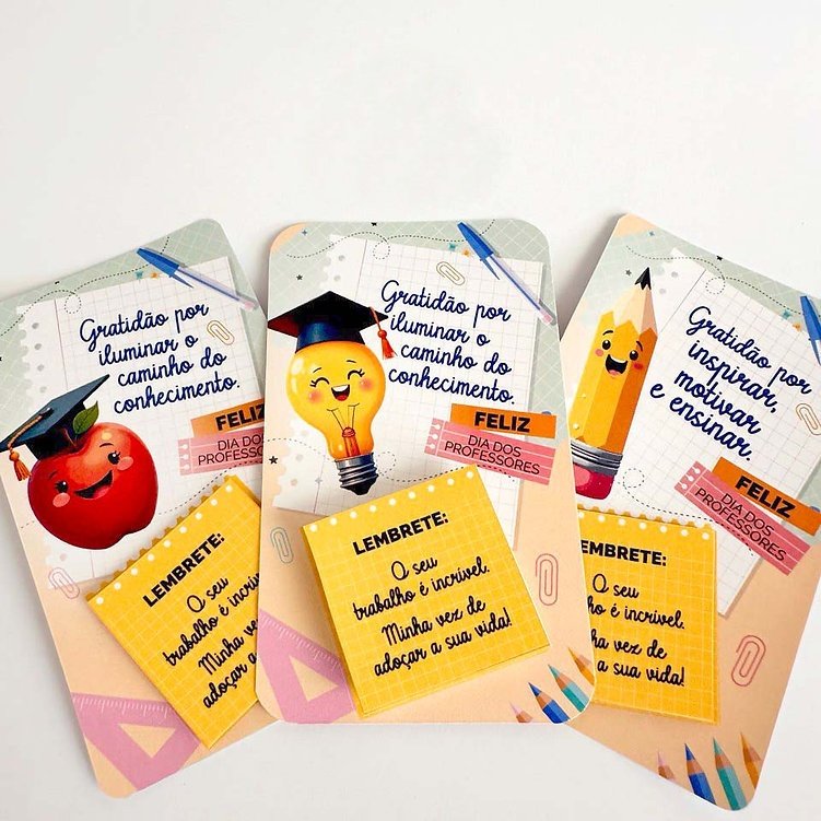 2 - Card LaCreme Arquivo Dia dos Professores Card LaCreme - Imagem 1