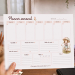 Arquivo Planner de Mesa Semanal Cristão