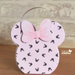 Arquivo Molde Sacolinha Minnie ou Mickey