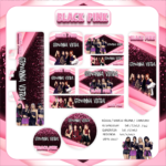 Arquivo Etiqueta Escolar BLACK PINK