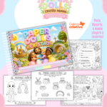 Arquivo Livrinho Paper Dolls Cristã Menina – Para Colorir