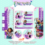 Arquivo Etiqueta Escolar ENCANTO