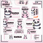Arquivo Etiqueta Escolar PANDINHA