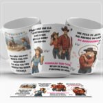 Arquivo Caneca Peão Tatuado