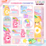Arquivo Etiqueta Escolar URSINHOS CARINHOSOS