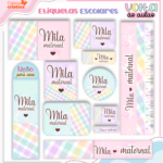 Arquivo Etiqueta Escolar CANDY