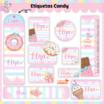 Arquivo Etiqueta Escolar CANDY