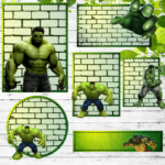 Arquivo Etiqueta Escolar Hulk