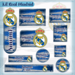 Arquivo Etiqueta Escolar REAL MADRID