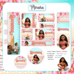 Arquivo Etiqueta Escolar  MOANA