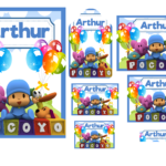 Arquivo Etiqueta Escolar Pocoyo