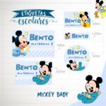 Arquivo Etiqueta Mickey Baby