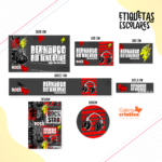 Arquivo Etiqueta Escolar ROCK BOY