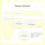Arquivo Etiqueta NEUTRO AMARELO