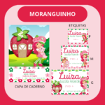 Arquivo Etiqueta Escolar MORANGUINHO