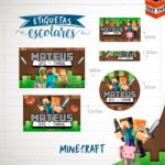 Arquivo Etiqueta Minecraft