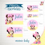 Arquivo Etiqueta Minnie Baby