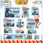 Arquivo Etiqueta Escolar BLAZE MACHINE