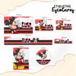 Arquivo Encadernação Baby Mickey
