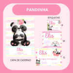 Arquivo Etiqueta Escolar PANDINHA