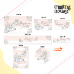 Arquivo Etiqueta Escolar SNEAKER GIRL