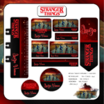 Arquivo Etiqueta Escolar STRANGER THINGS
