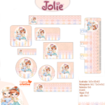 Arquivo Etiqueta Escolar JOLIE