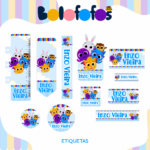 Arquivo Etiqueta Escolar BOLOFOFOS MENINO