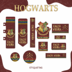 Arquivo Etiqueta Escolar HOGWARTS