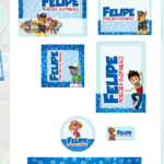 Arquivo Etiqueta Escolar Patrulha Canina