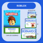 Arquivo Etiqueta Escolar ROBLOX
