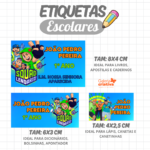 Arquivo Etiqueta Escolar FAMÍLIA ARQUEIRA